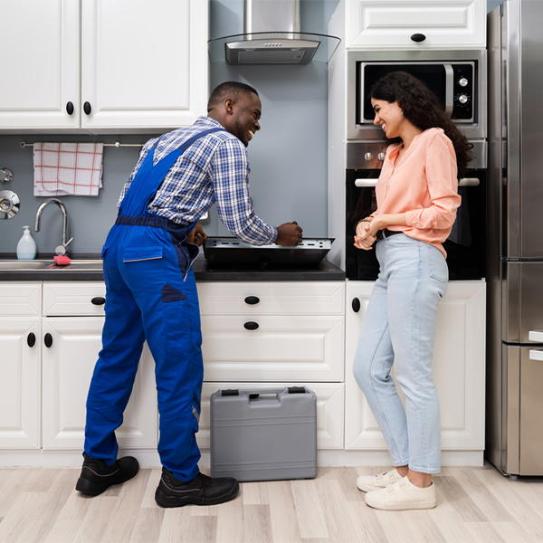 what kind of warranty do you offer on your cooktop repair services in North Potomac